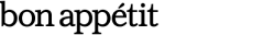 Bon Appetit logo